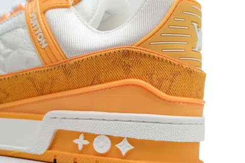 Louis Vuitton Trainer Yellow Denim – photo 5
