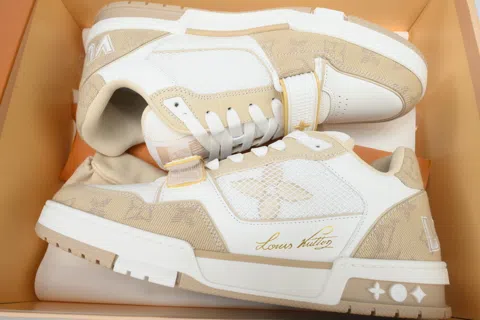 Louis Vuitton Trainer Apricot Denim – photo 8