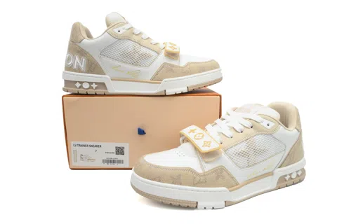 Louis Vuitton Trainer Apricot Denim – photo 7
