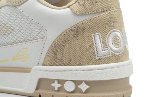 Louis Vuitton Trainer Apricot Denim – photo 5