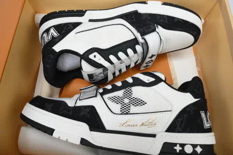 Louis Vuitton Trainer Black Denim – photo 8