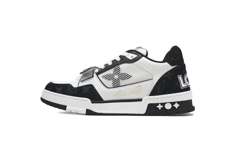 Louis Vuitton Trainer Black Denim