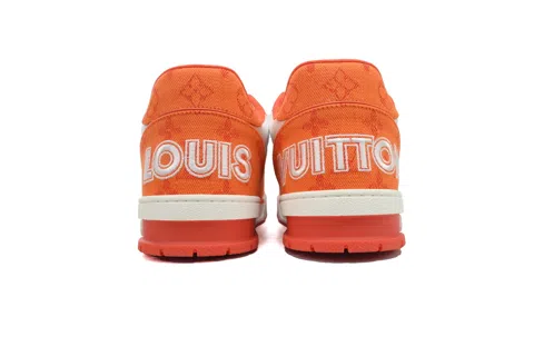 Louis Vuitton Trainer Orange Denim – photo 3