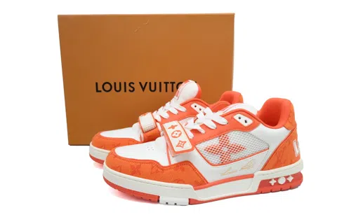 Louis Vuitton Trainer Orange Denim – photo 6