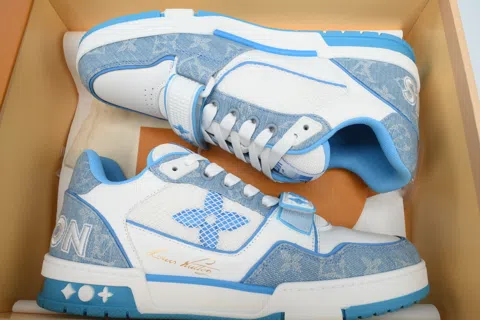 Louis Vuitton Trainer Blue Denim – photo 8