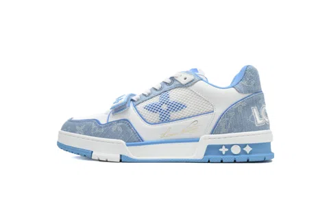 Louis Vuitton Trainer Blue Denim
