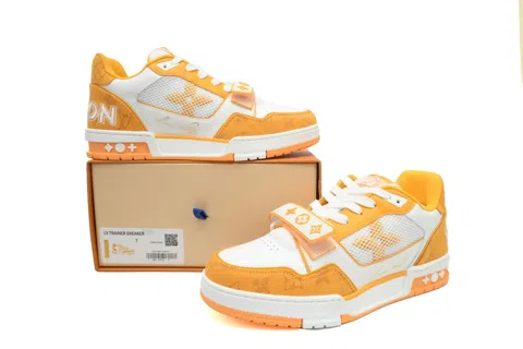 Louis Vuitton Trainer Yellow Denim – photo 7
