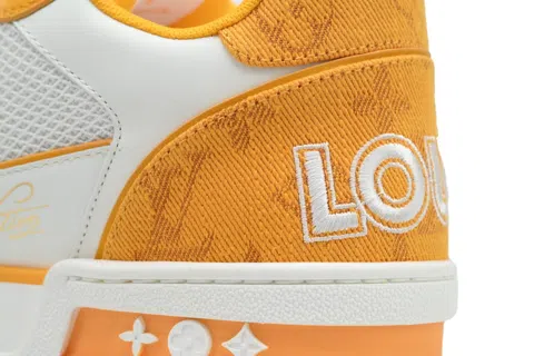 Louis Vuitton Trainer Yellow Denim – photo 5