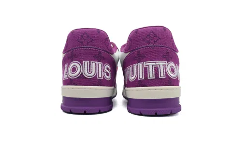 Louis Vuitton Trainer Purple Denim – photo 3