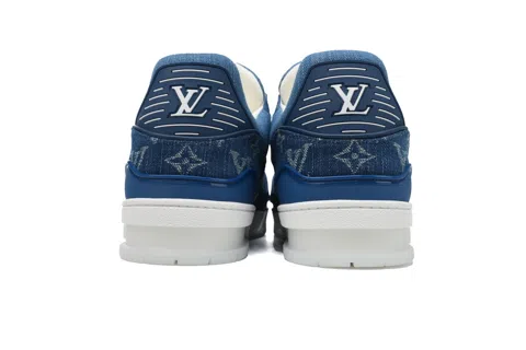 Louis Vuitton Trainer Blue Denim – photo 3