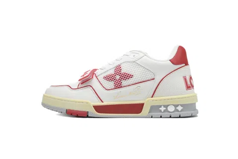 Louis Vuitton Trainer Red