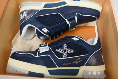 Louis Vuitton Trainer Navy – photo 8