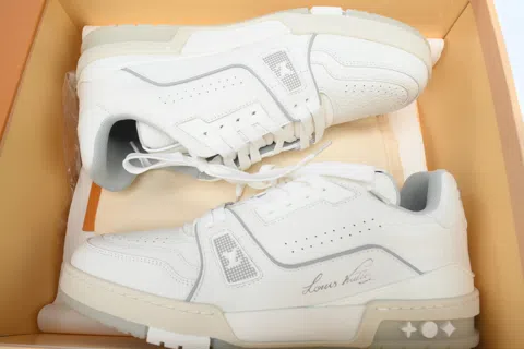 Louis Vuitton Trainer White/Cement – photo 8