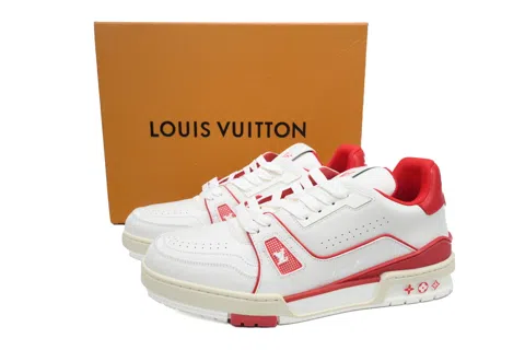 Louis Vuitton Trainer White/Red – photo 6
