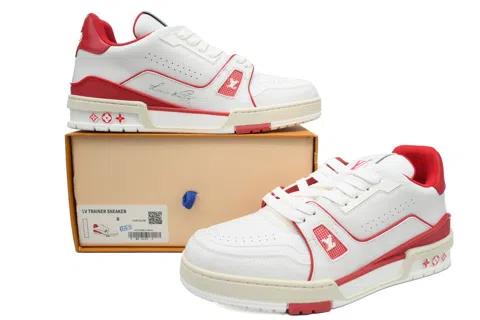Louis Vuitton Trainer White/Red – photo 7