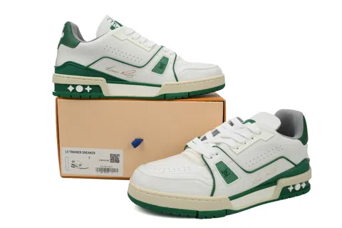 Louis Vuitton Trainer White/Green – photo 6