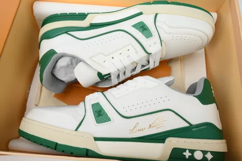 Louis Vuitton Trainer White/Green – photo 8