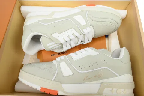 Louis Vuitton Trainer Grey/Orange – photo 8