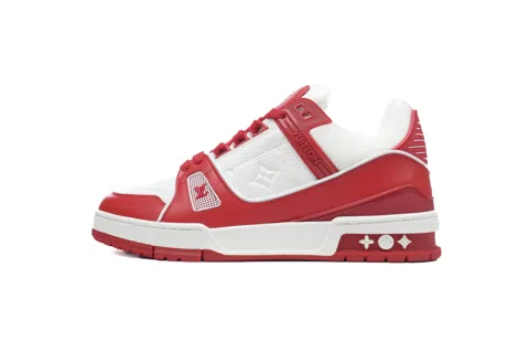 Louis Vuitton Trainer Chinese Red