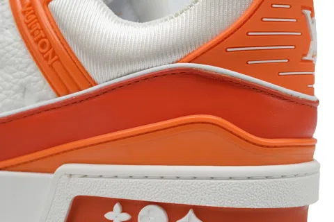 Louis Vuitton Trainer White/Orange – photo 5