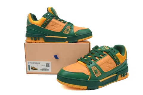 Louis Vuitton Trainer Yellow/Green – photo 7