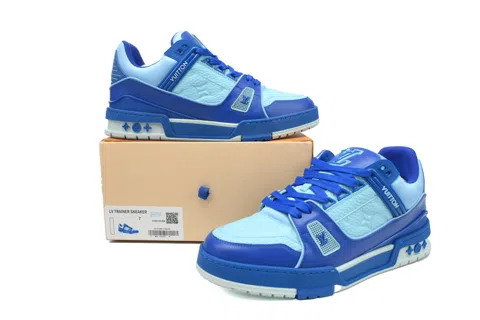 Louis Vuitton Trainer White/Blue – photo 6