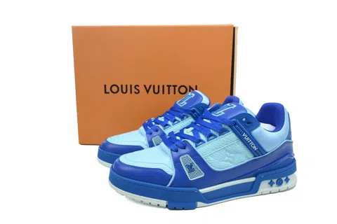 Louis Vuitton Trainer White/Blue – photo 7