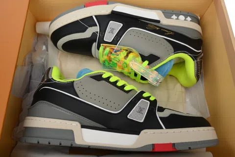 Louis Vuitton Trainer Mustard Green – photo 8