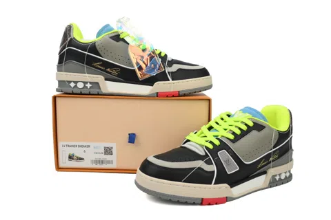 Louis Vuitton Trainer Mustard Green – photo 7