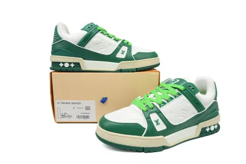 Louis Vuitton Trainer White/Green – photo 7