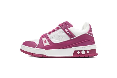 Louis Vuitton Trainer Rose Red
