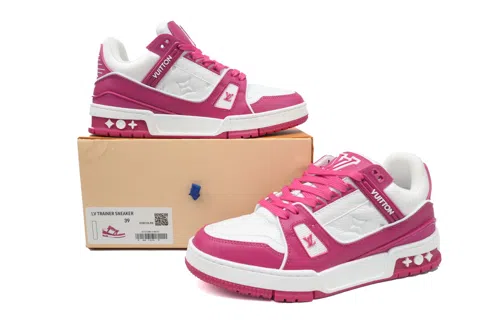 Louis Vuitton Trainer Rose Red – photo 7