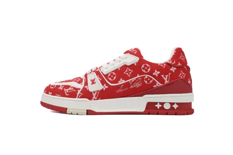 Louis Vuitton Trainer Red