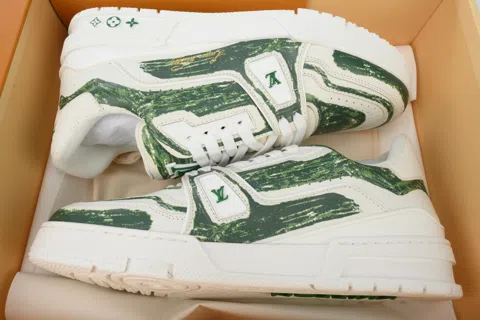 Louis Vuitton Trainer Green Graffiti – photo 8