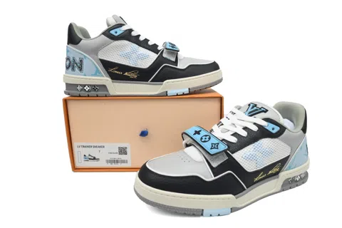 Louis Vuitton Trainer Black/Blue – photo 7