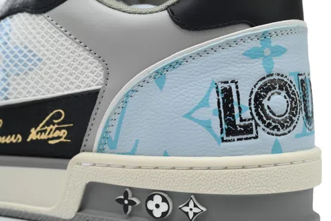 Louis Vuitton Trainer Black/Blue – photo 5