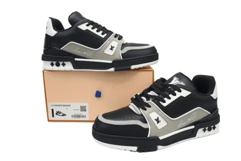 Louis Vuitton Trainer Black/Grey – photo 7
