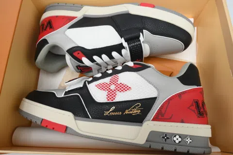 Louis Vuitton Trainer Black/Red – photo 8