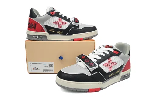 Louis Vuitton Trainer Black/Red – photo 7