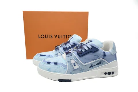 Louis Vuitton Trainer Blue – photo 6