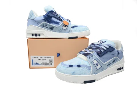 Louis Vuitton Trainer Blue – photo 7