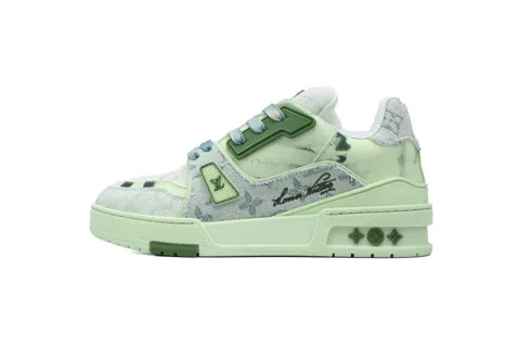 Louis Vuitton Trainer Green