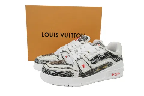 Louis Vuitton Trainer Black Graffiti – photo 6
