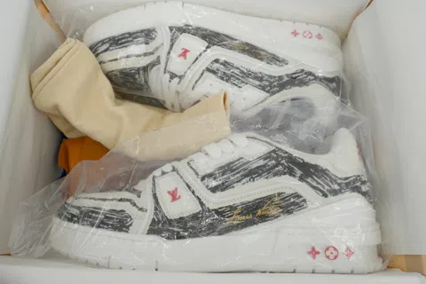 Louis Vuitton Trainer Black Graffiti – photo 8
