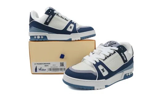 Louis Vuitton Trainer White/Blue – photo 7