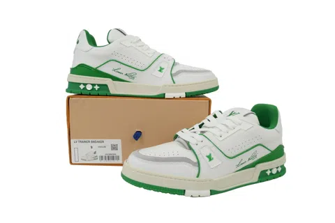 Louis Vuitton Trainer White/Green – photo 6