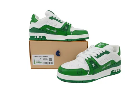 Louis Vuitton Trainer White/Green – photo 7