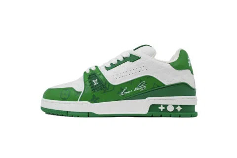 Louis Vuitton Trainer White/Green