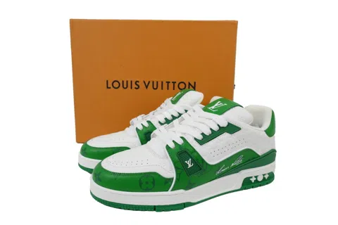 Louis Vuitton Trainer White/Green – photo 6