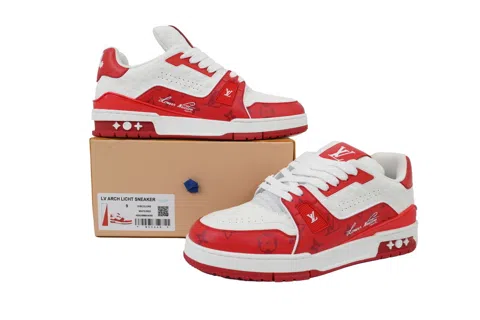Louis Vuitton Trainer White/Red – photo 6